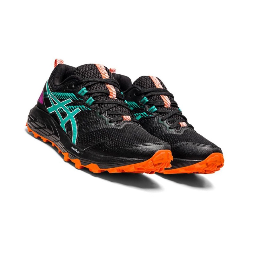 Black Women's Asics GEL-SONOMA 6 Trail Running Shoes | US37269VS