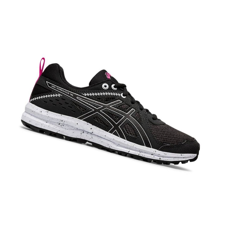 Black Women\'s Asics GEL-TORRANCE TRAIL Trail Running Shoes | US43015TL