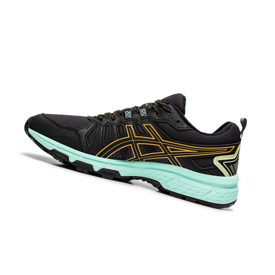 Black Women's Asics GEL-VENTURE 7 Trail Trail Running Shoes | US23195IK