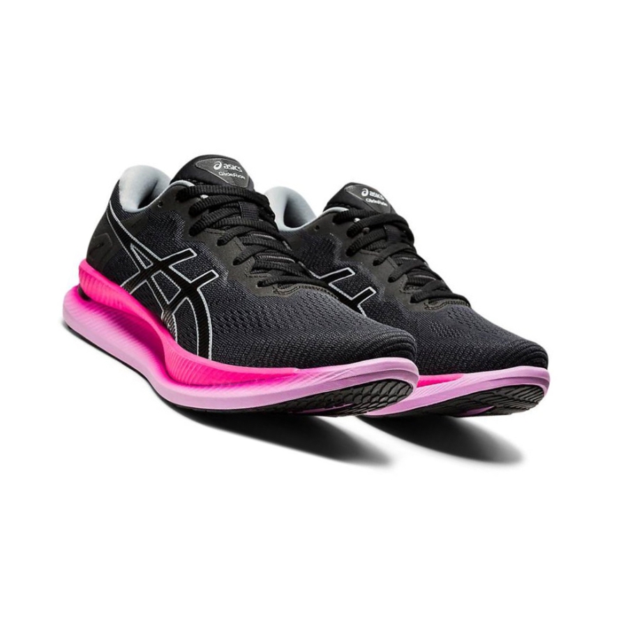 Black Women's Asics GLIDERIDE Running Shoes | US31059AF