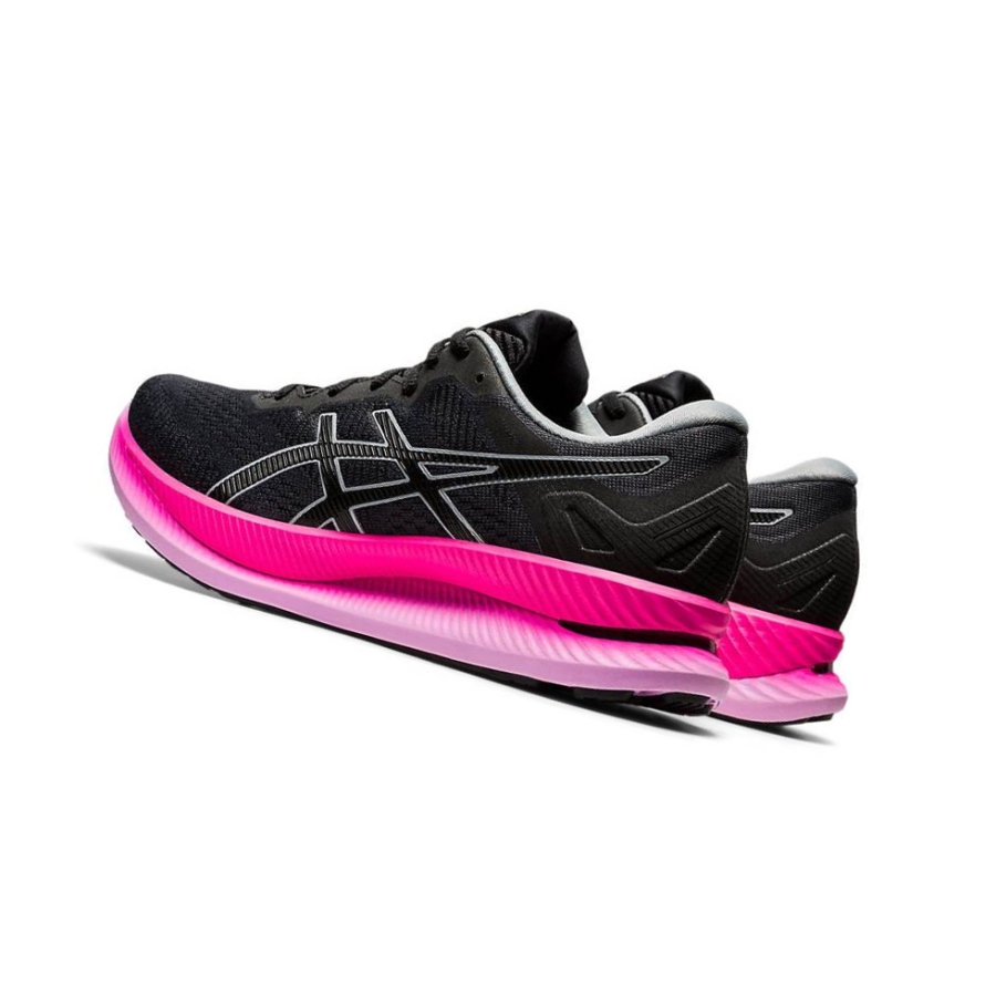 Black Women's Asics GLIDERIDE Running Shoes | US31059AF