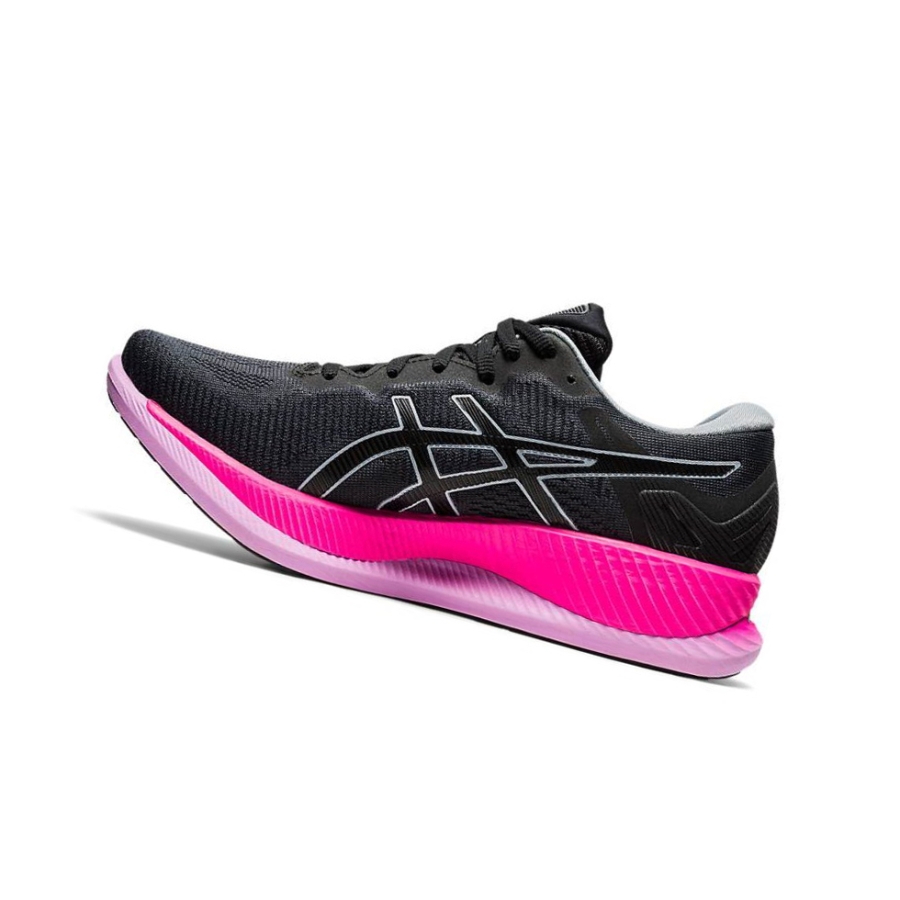 Black Women's Asics GLIDERIDE Running Shoes | US31059AF