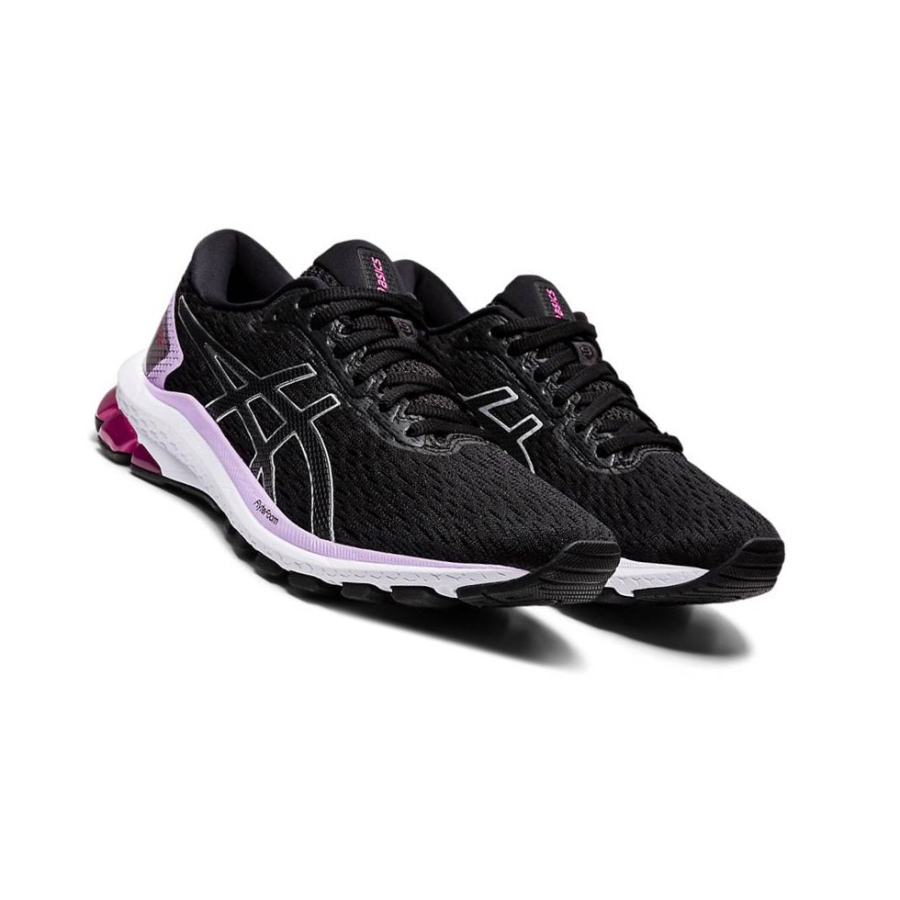 Black Women's Asics GT-1000 9 Sneakers | US41097DI