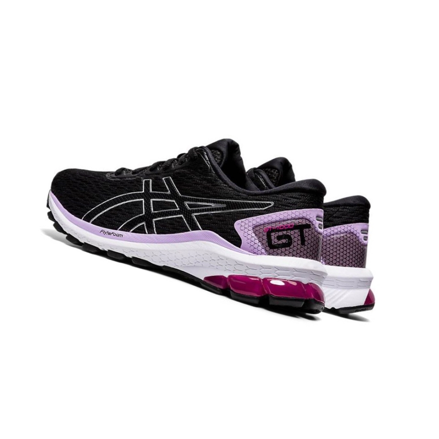 Black Women's Asics GT-1000 9 Sneakers | US41097DI