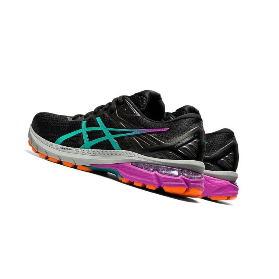 Black Women's Asics GT-2000 Running Shoes | US37246KV