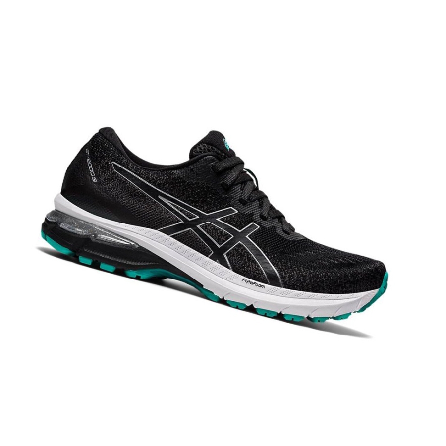 Black Women\'s Asics GT-2000 Running Shoes | US43509BU