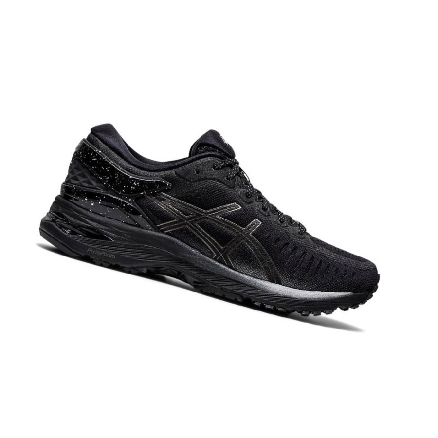 Black Women\'s Asics METARUN Running Shoes | US45718LK