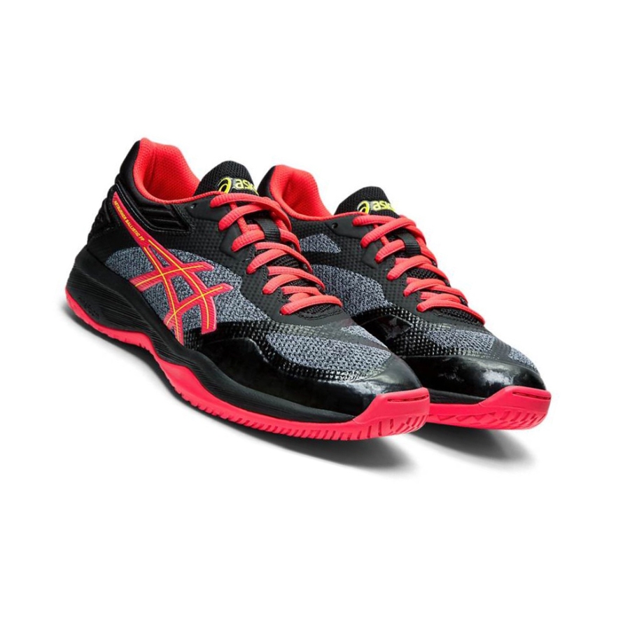 Black Women's Asics NETBURNER BALLISTIC FF Volleyball Shoes | US15764AQ