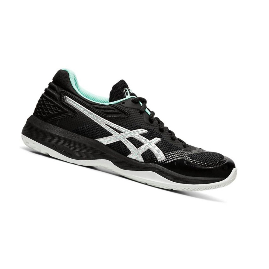 Black Women\'s Asics NETBURNER BALLISTIC FF Volleyball Shoes | US64895JC