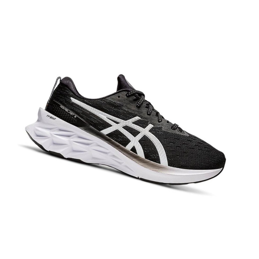 Black Women\'s Asics NOVABLAST 2 Running Shoes | US74635ST