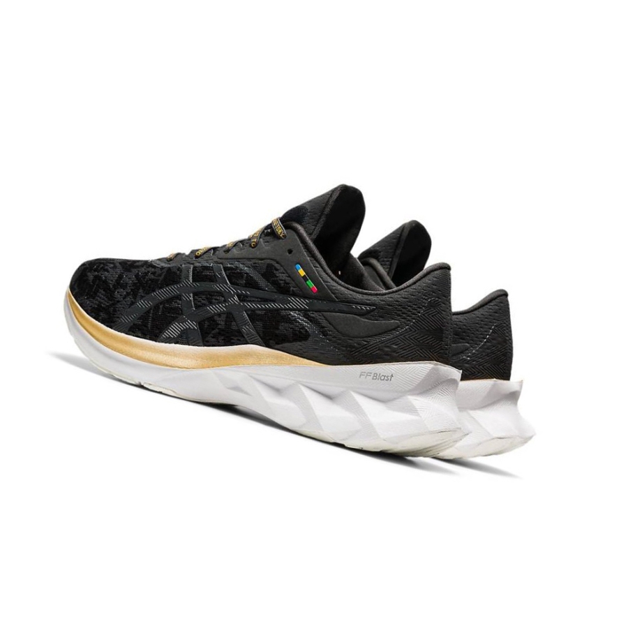 Black Women's Asics NOVABLAST Running Shoes | US24153TJ