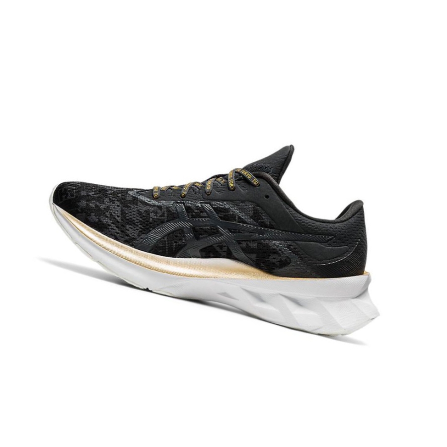 Black Women's Asics NOVABLAST Running Shoes | US24153TJ