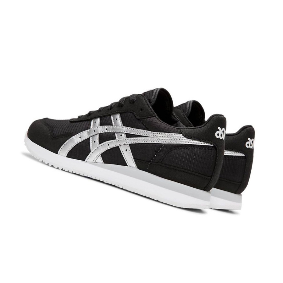 Black Women's Asics TIGER RUNNER Sneakers | US13498TF