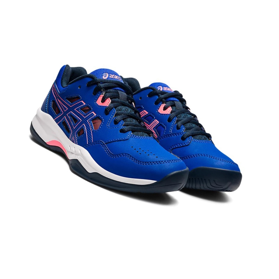 Blue / Blazing Coral Women's Asics GEL-RENMA Tennis Shoes | US18053RW