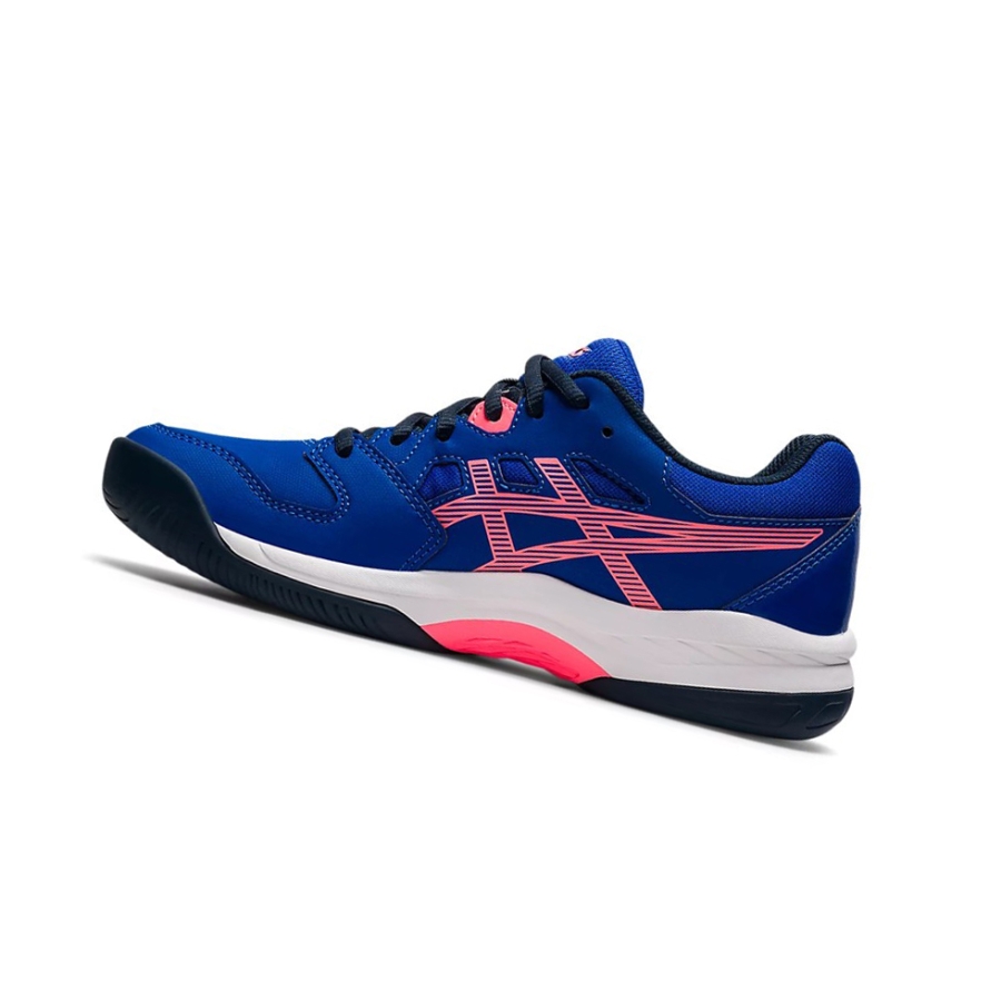 Blue / Blazing Coral Women's Asics GEL-RENMA Tennis Shoes | US18053RW