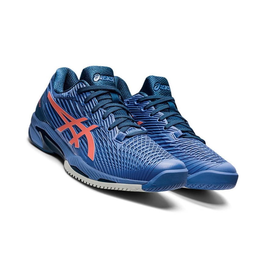 Blue Harmony / Guava Men's Asics SOLUTION SPEED FF 2 Tennis Shoes | US35906TZ