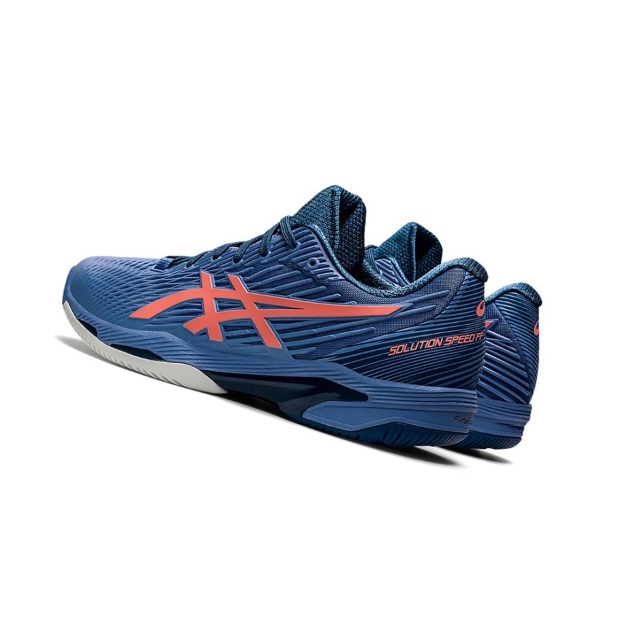 Blue Harmony / Guava Men's Asics SOLUTION SPEED FF 2 Tennis Shoes | US35906TZ