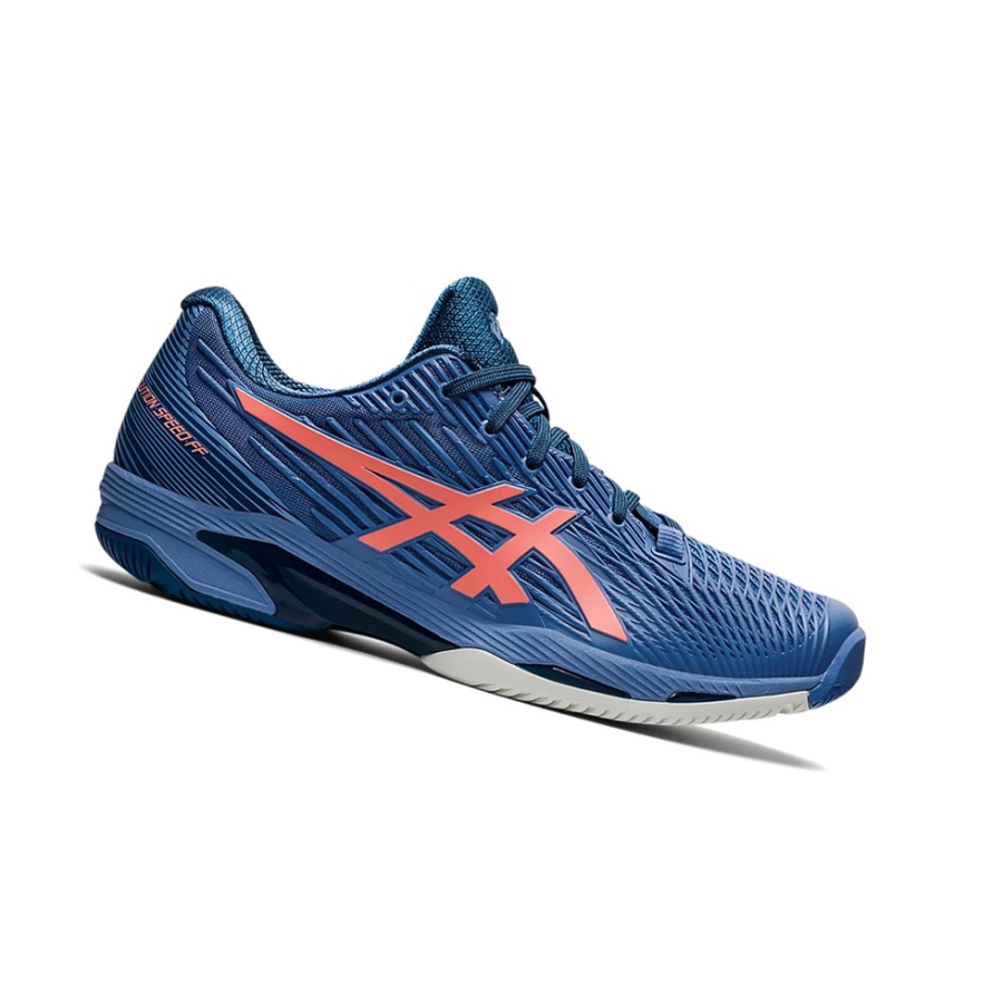 Blue Harmony / Guava Men\'s Asics SOLUTION SPEED FF 2 Tennis Shoes | US35906TZ