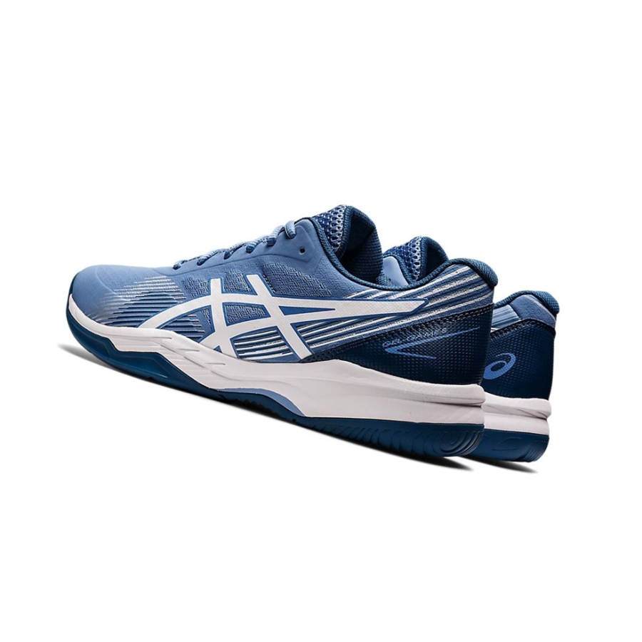 Blue Harmony / White Men's Asics GEL-GAME 8 Tennis Shoes | US14537SQ