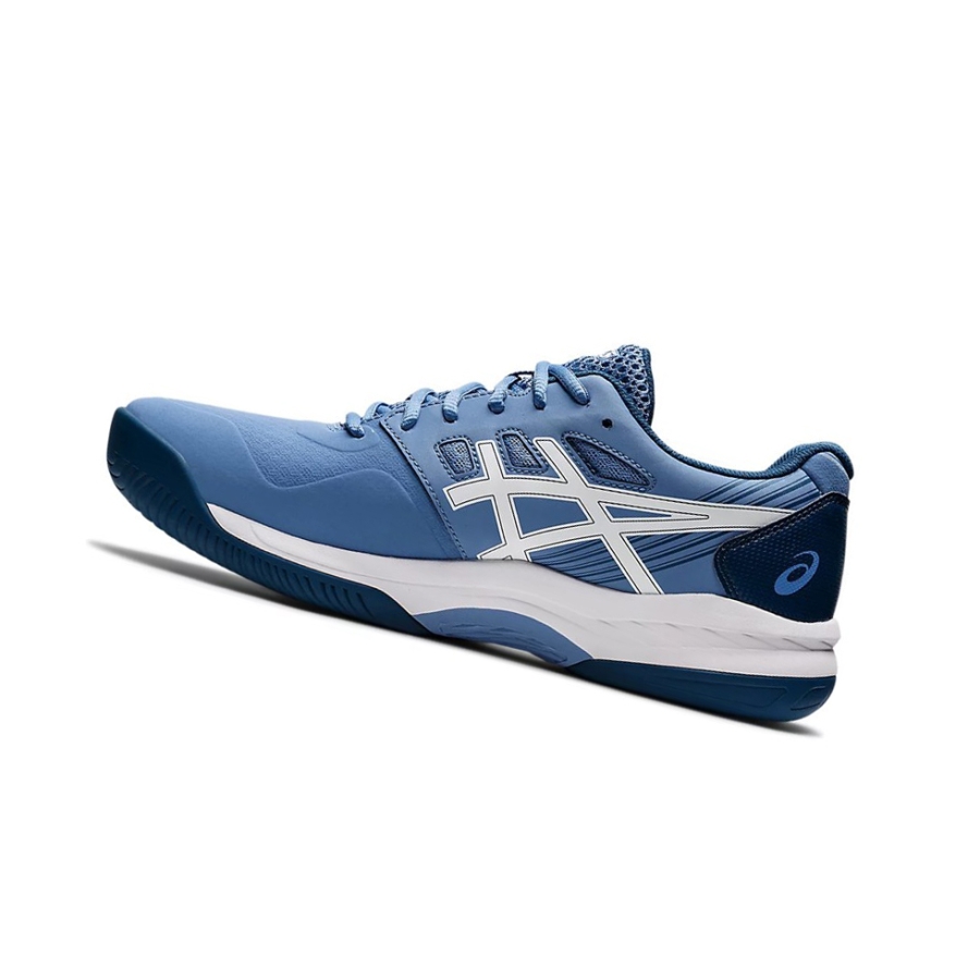 Blue Harmony / White Men's Asics GEL-GAME 8 Tennis Shoes | US14537SQ