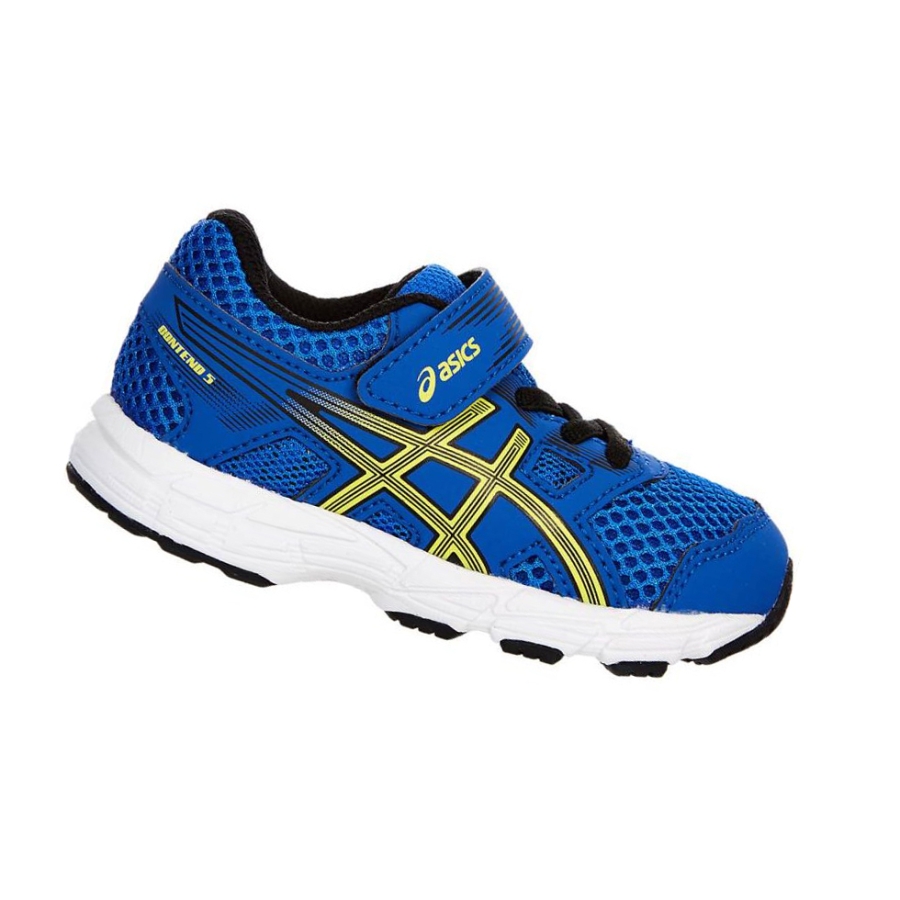 Blue Kids\' Asics CONTEND 5 TS Tennis Shoes | US42653UQ