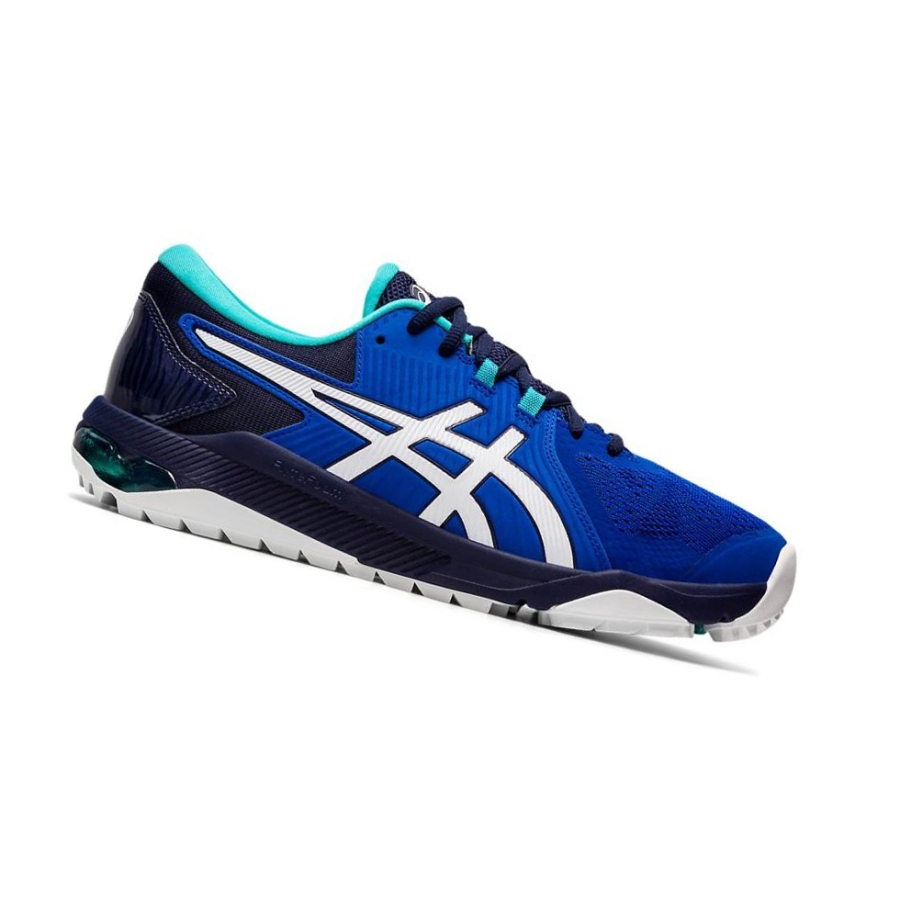 Blue Men\'s Asics GEL-COURSE GLIDE Golf Shoes | US90284CF