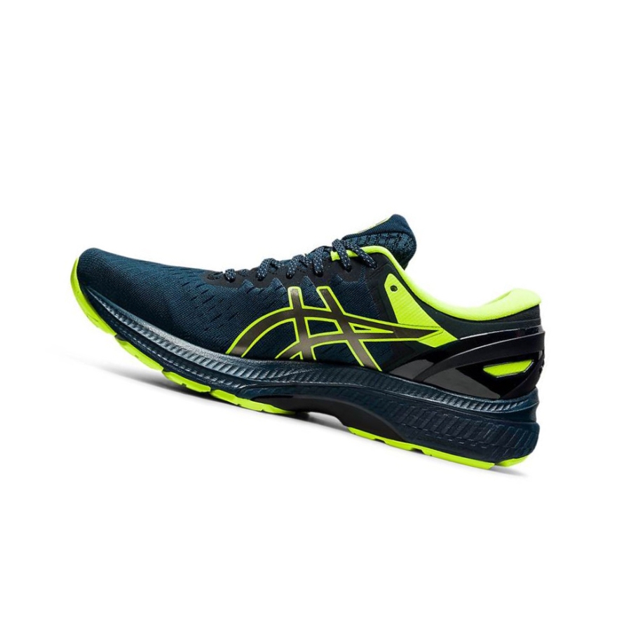 Blue Men's Asics GEL-KAYANO 27 LITE-SHOW Running Shoes | US47593KG