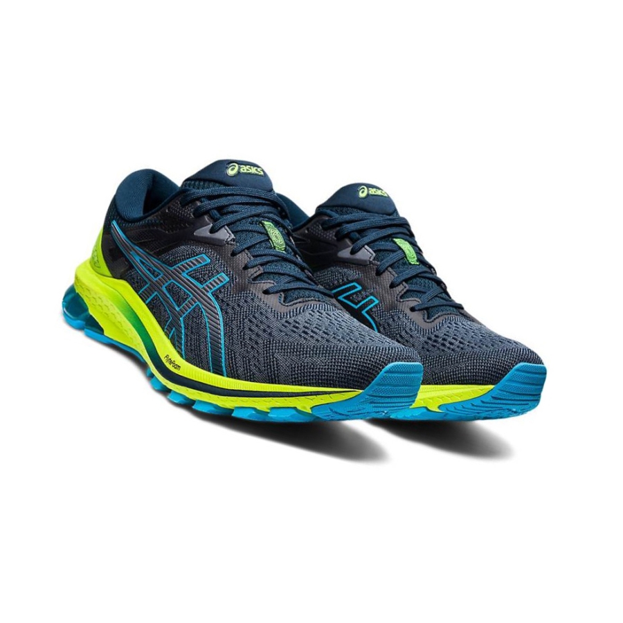 Blue Men's Asics GT-1000 Running Shoes | US67458XM