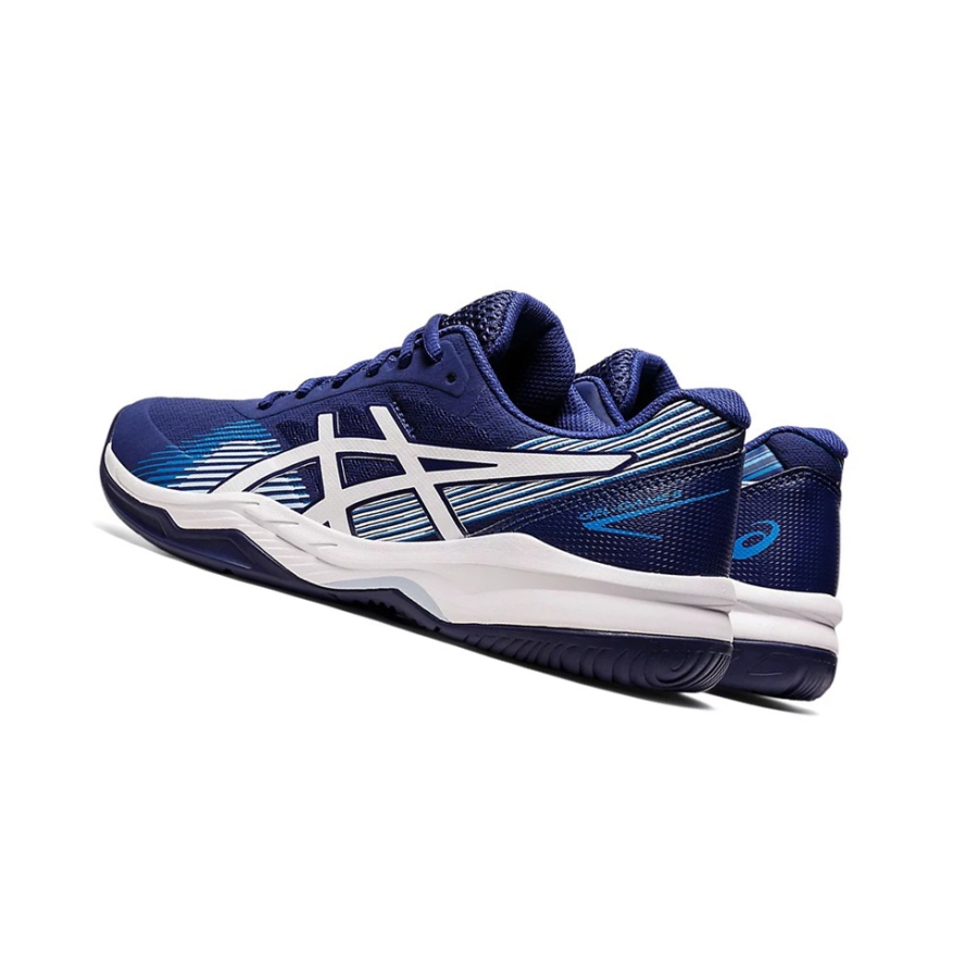 Blue / White Women's Asics GEL-GAME 8 Tennis Shoes | US16058AL