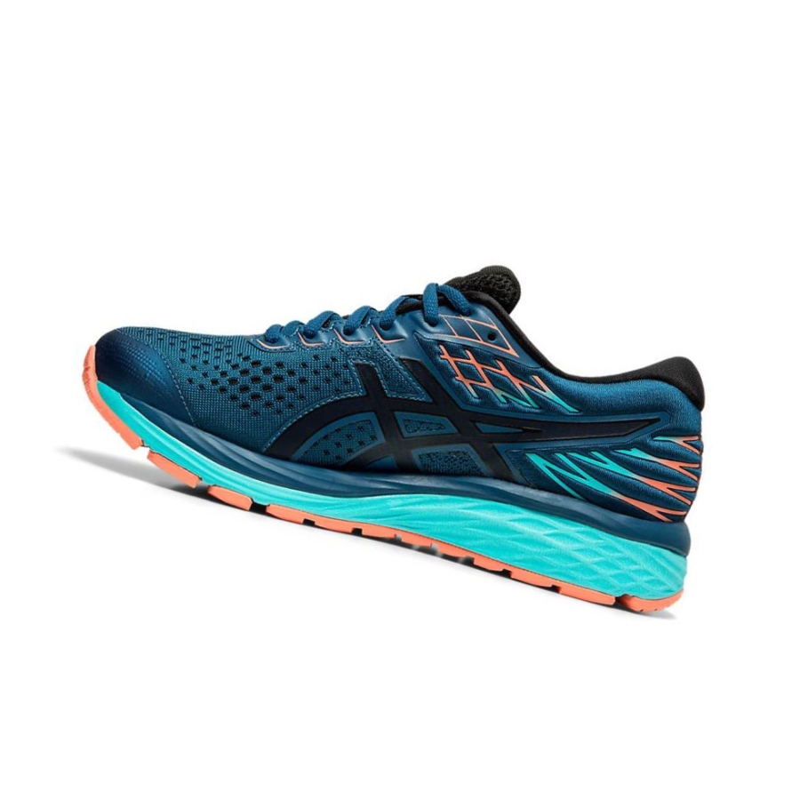 Blue Women's Asics GEL-CUMULUS 21 GT-X Running Shoes | US95104TL