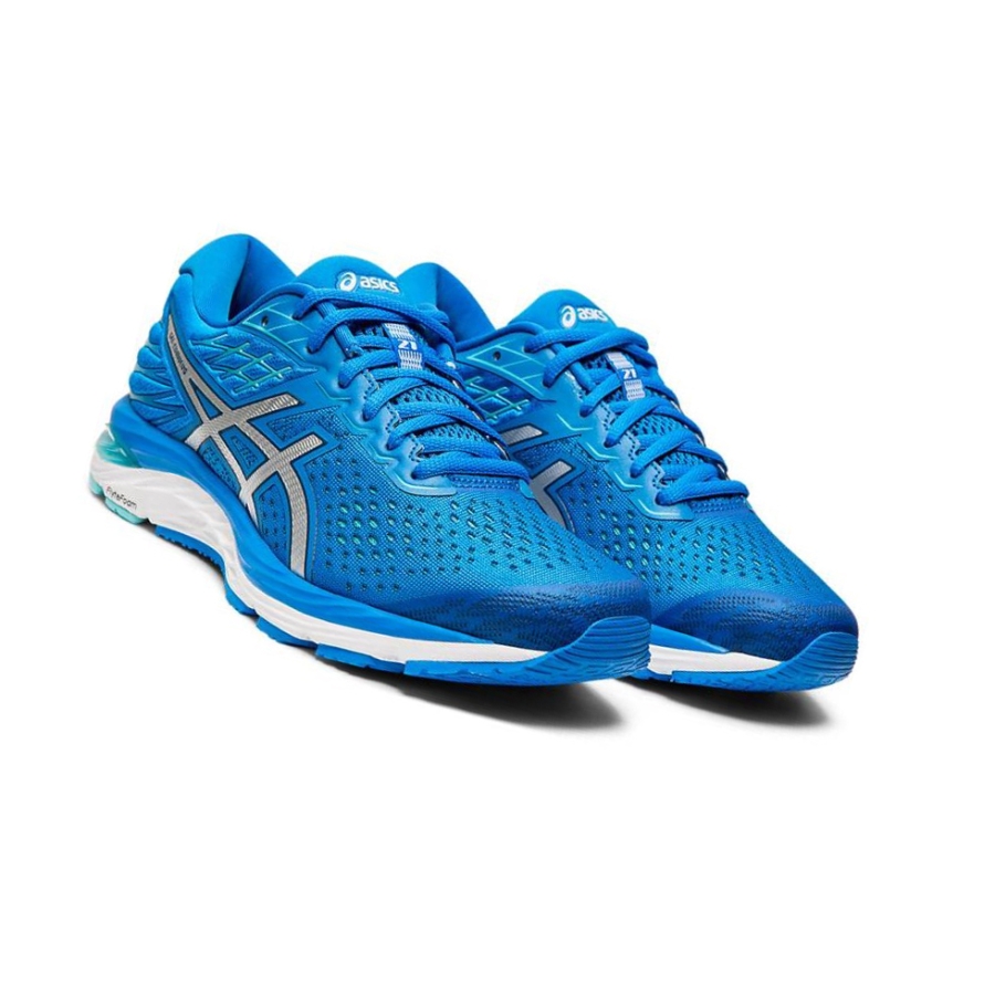 Blue Women's Asics GEL-CUMULUS 21 road Running Shoes | US31890VG