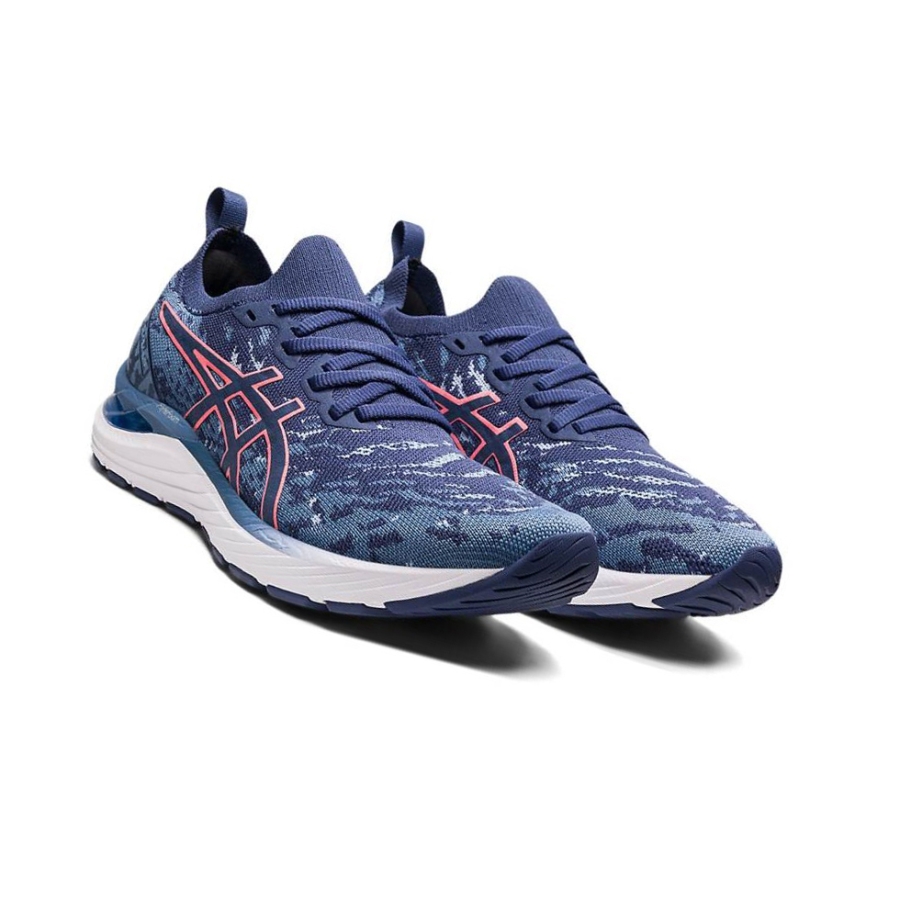 Blue Women's Asics GEL-CUMULUS 23 MK Running Shoes | US26581DY