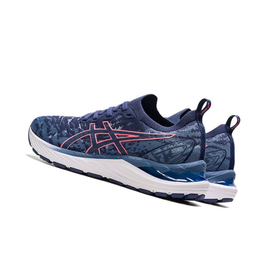 Blue Women's Asics GEL-CUMULUS 23 MK Running Shoes | US26581DY