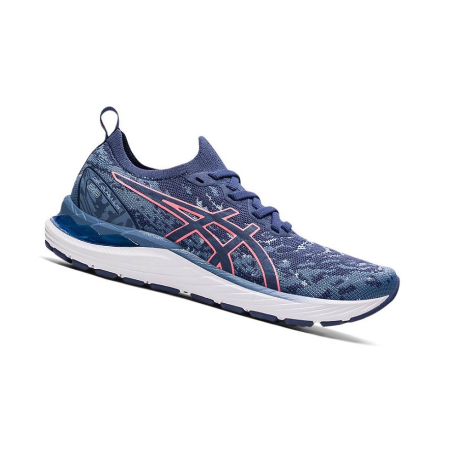 Blue Women\'s Asics GEL-CUMULUS 23 MK Running Shoes | US26581DY