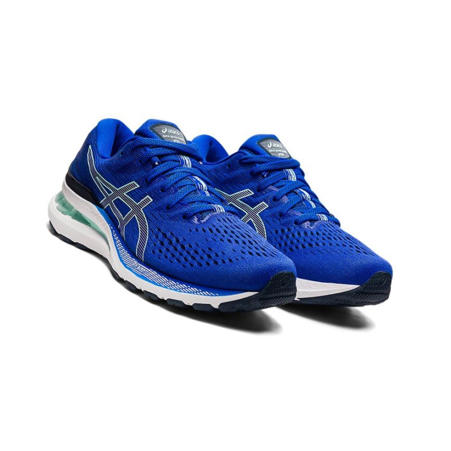 Blue Women's Asics GEL-KAYANO 28 Running Shoes | US51407MT