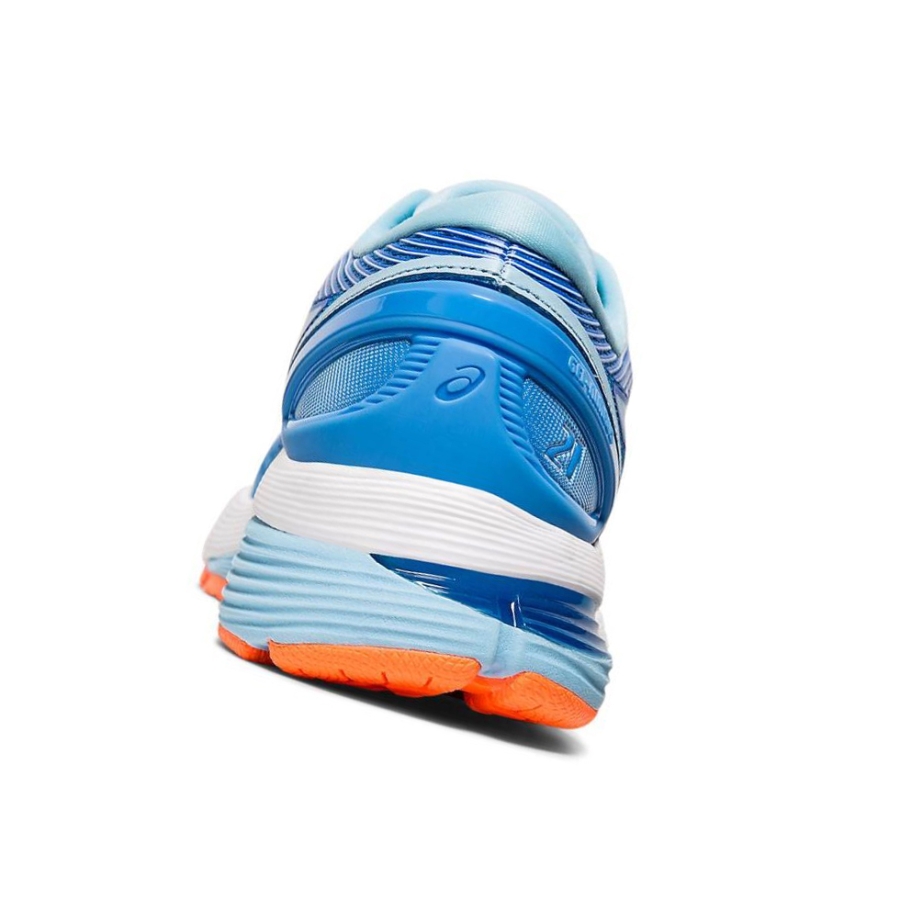 Blue Women's Asics GEL-NIMBUS 21 Running Shoes | US41869OV