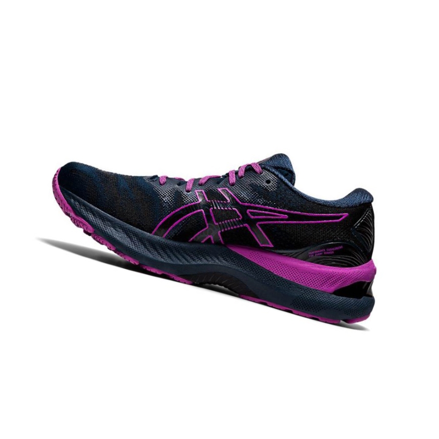 Blue Women's Asics GEL-NIMBUS 23 LITE-SHOW Running Shoes | US81437IB