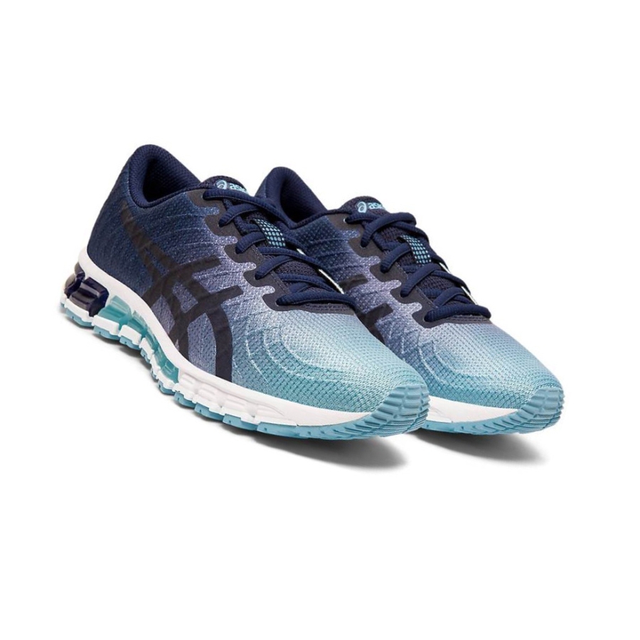 Blue Women's Asics GEL-QUANTUM 180 4 Sneakers | US95602YH