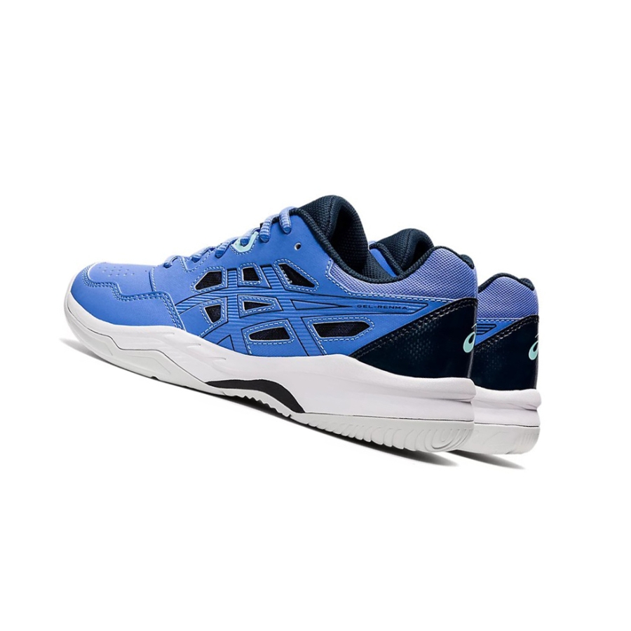 Blue Women's Asics GEL-RENMA Tennis Shoes | US61728WX