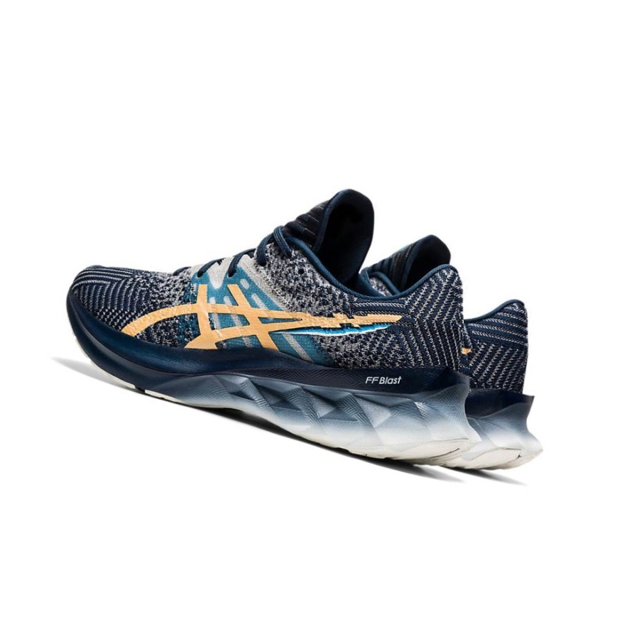 Blue Women's Asics NOVABLAST Running Shoes | US25971TB