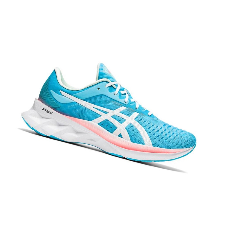 Blue Women\'s Asics NOVABLAST Running Shoes | US43129RY