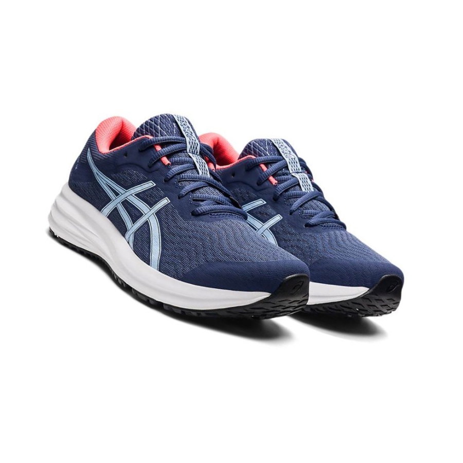 Blue Women's Asics PATRIOT 12 Running Shoes | US69807IT