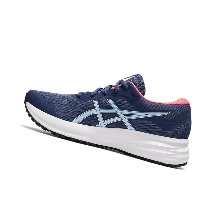 Blue Women's Asics PATRIOT 12 Running Shoes | US69807IT