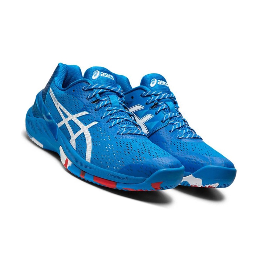 Blue Women's Asics SKY ELITE FF Volleyball Shoes | US29715RL