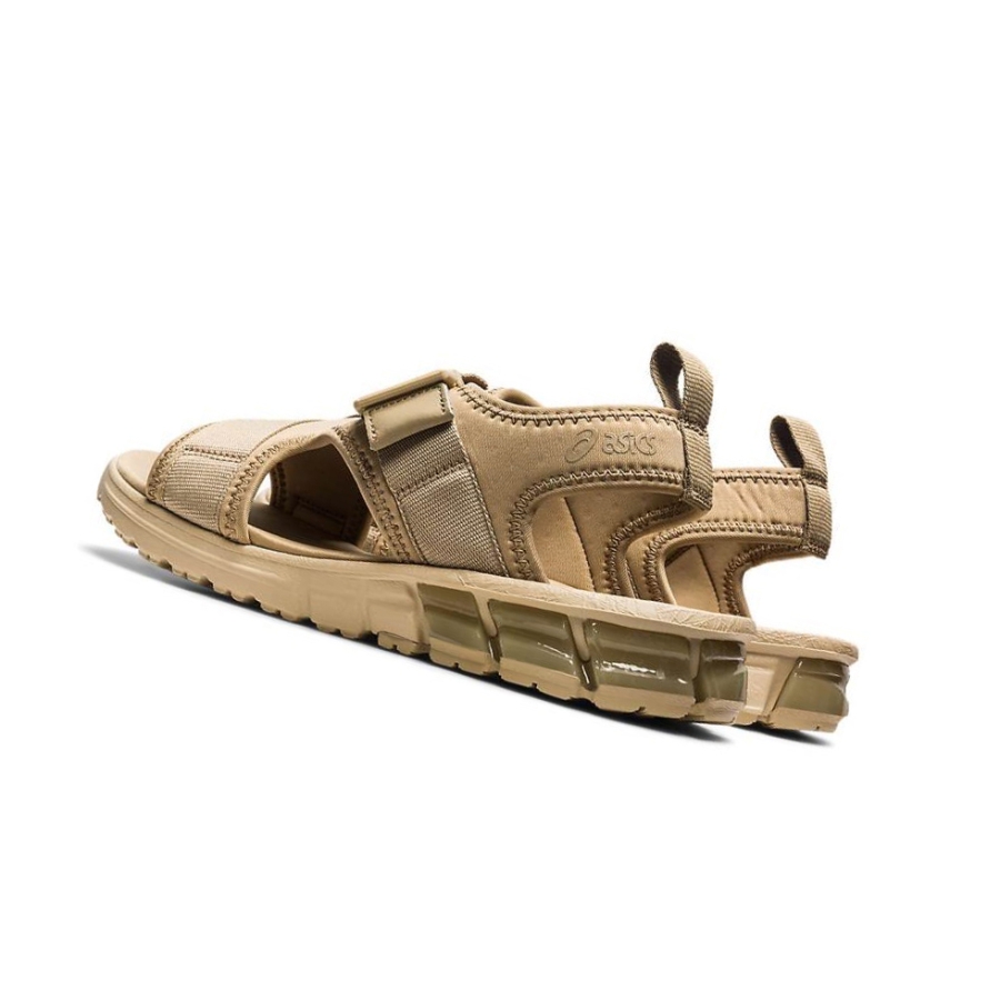 Brown Men's Asics GEL-QUANTUM 90 SD Sandals | US05764YP