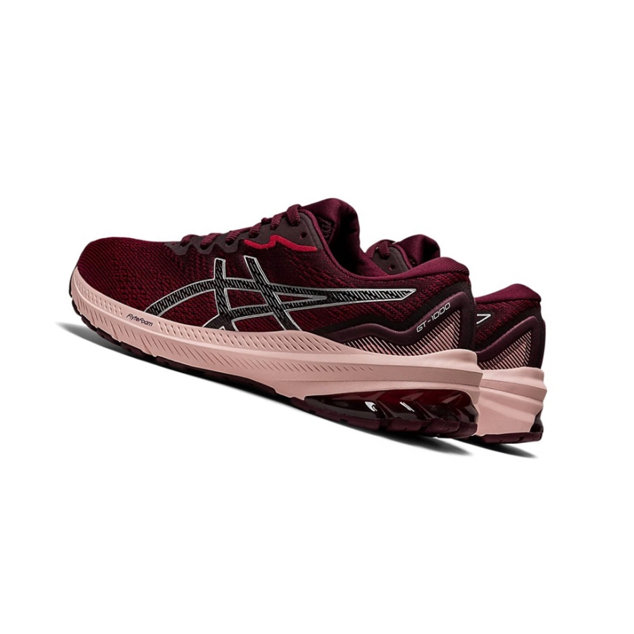 Cranberry / Pure Silver Women's Asics GT-1000 11 Running Shoes | US72914TZ