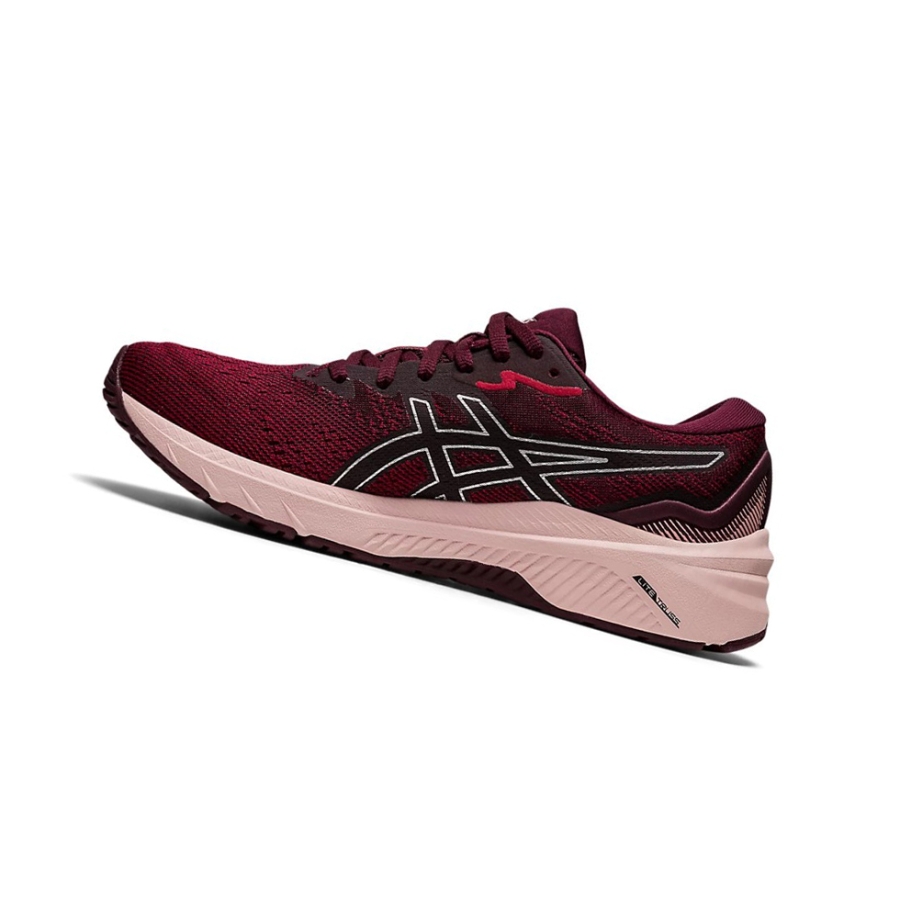 Cranberry / Pure Silver Women's Asics GT-1000 11 Running Shoes | US72914TZ