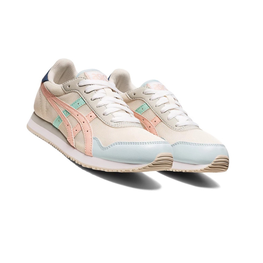 Cream / Breeze Women's Asics TIGER RUNNER Sneakers | US73269EA