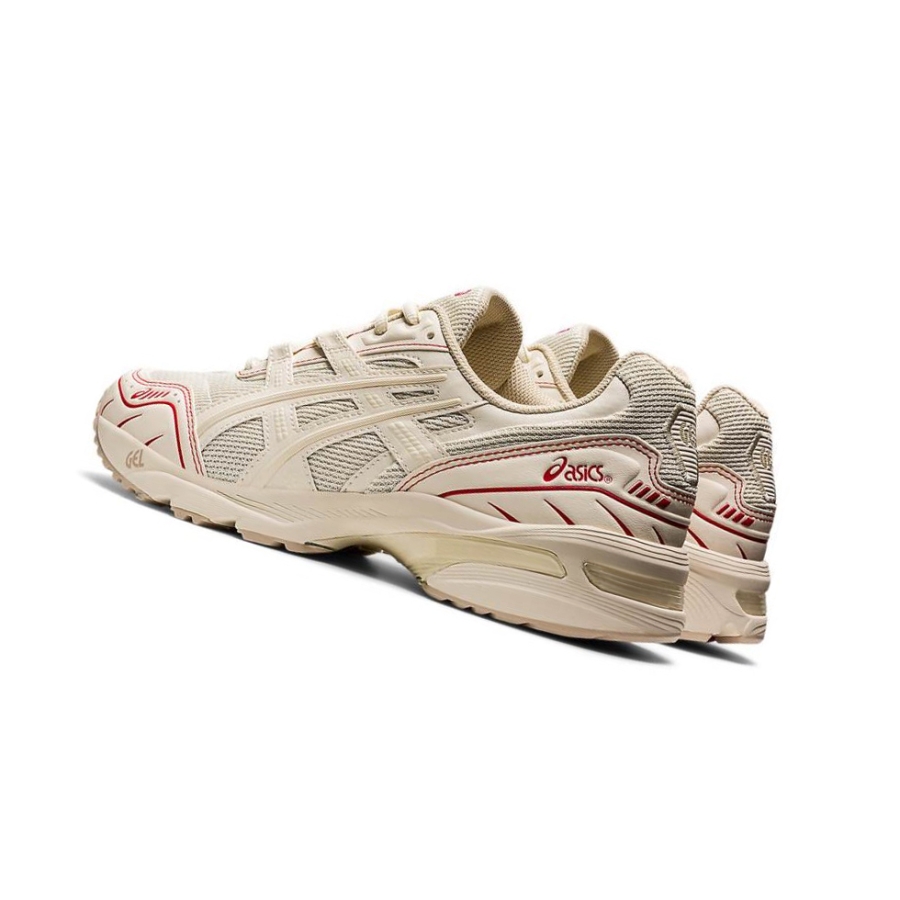 Cream Men's Asics GEL-1090 Sneakers | US50493LZ