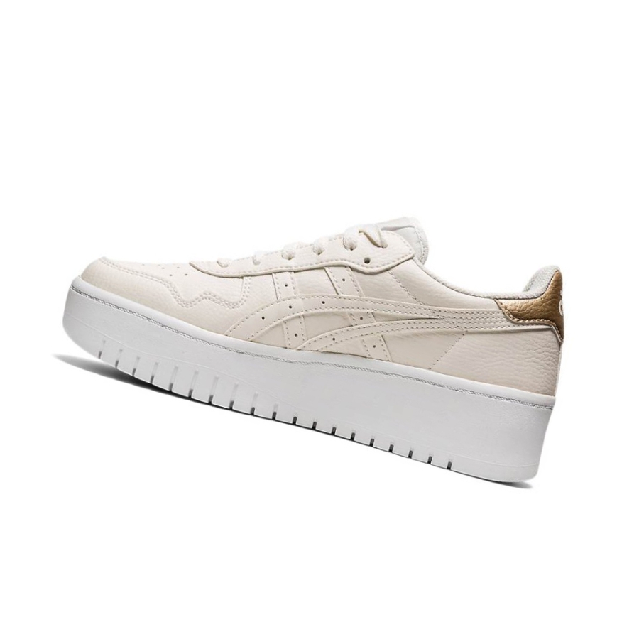 Cream Women's Asics JAPAN S PF Sneakers | US63918TG